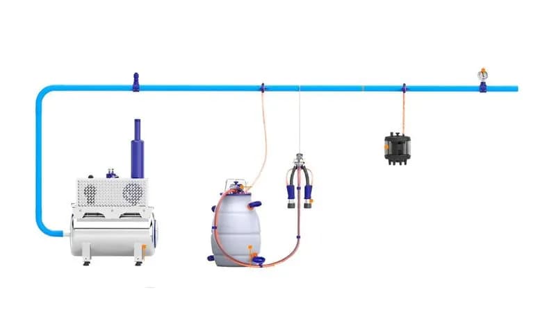 Ordenhadeira Balde ao Pé