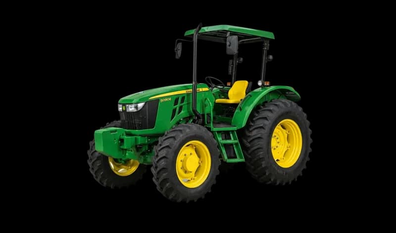 Trator John Deere 5080E com motor de 80 CV