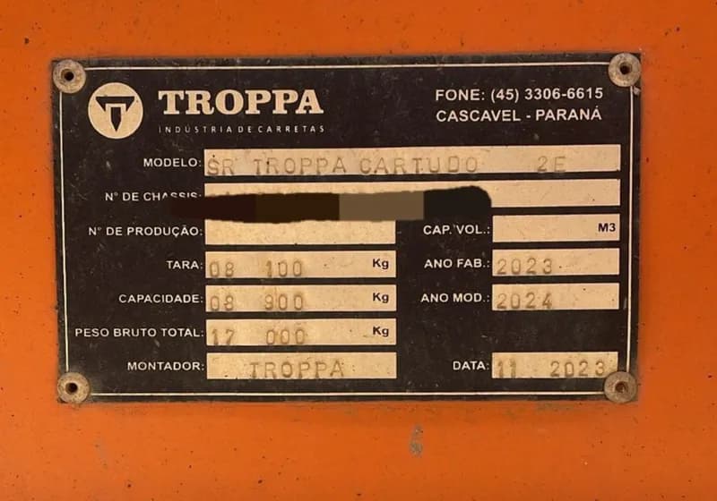 Carreta Prancha Troppa - Miniatura 3