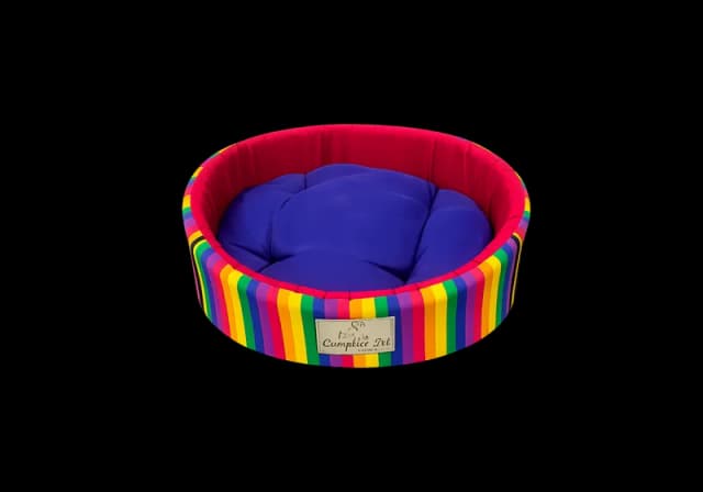 Cama Pet Redonda Estampada