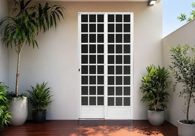 Portas e Janelas de vidro e vitral em geral