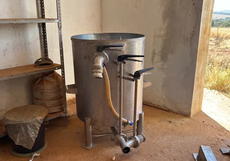 Pré misturador em Aço Inox 304 Simples 100 L – Usado 