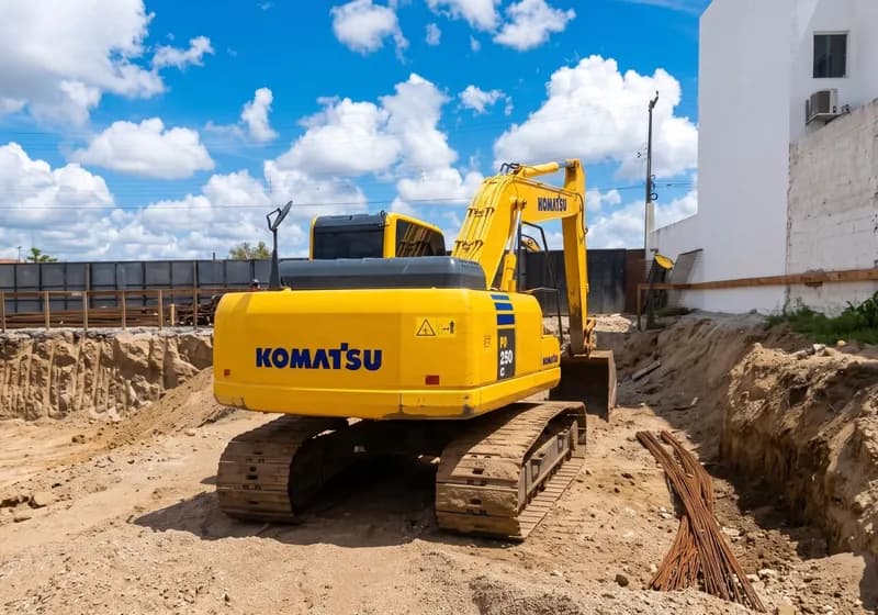 Escavadeira Komatsu PC 160 - Miniatura 3